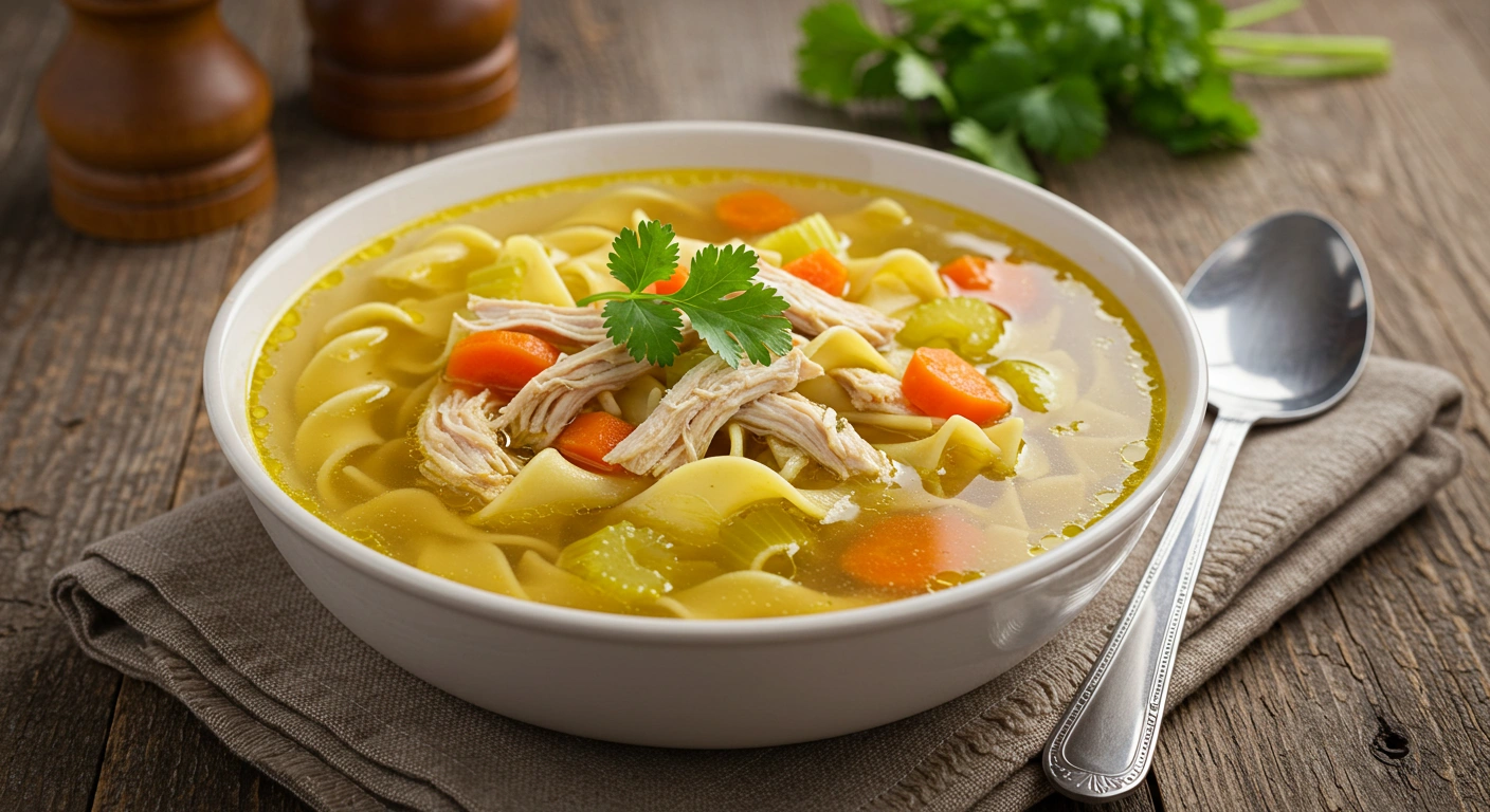 Ginger Chicken Noodle Soup
