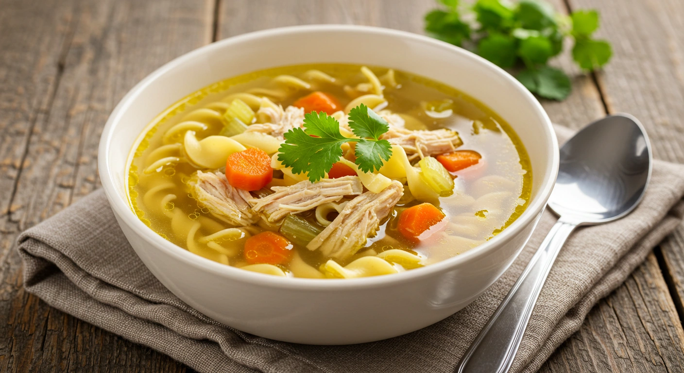 Ginger Chicken Noodle Soup