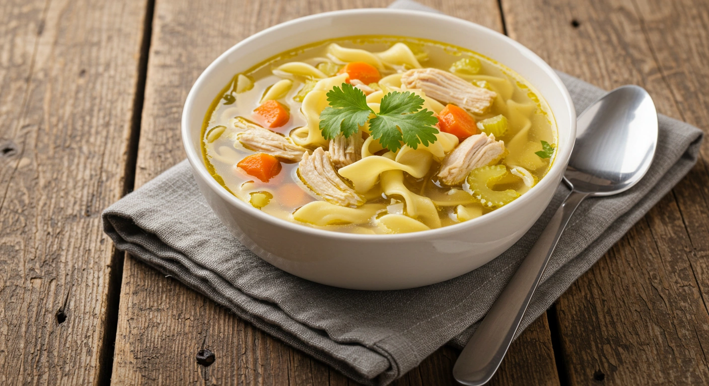 Ginger Chicken Noodle Soup