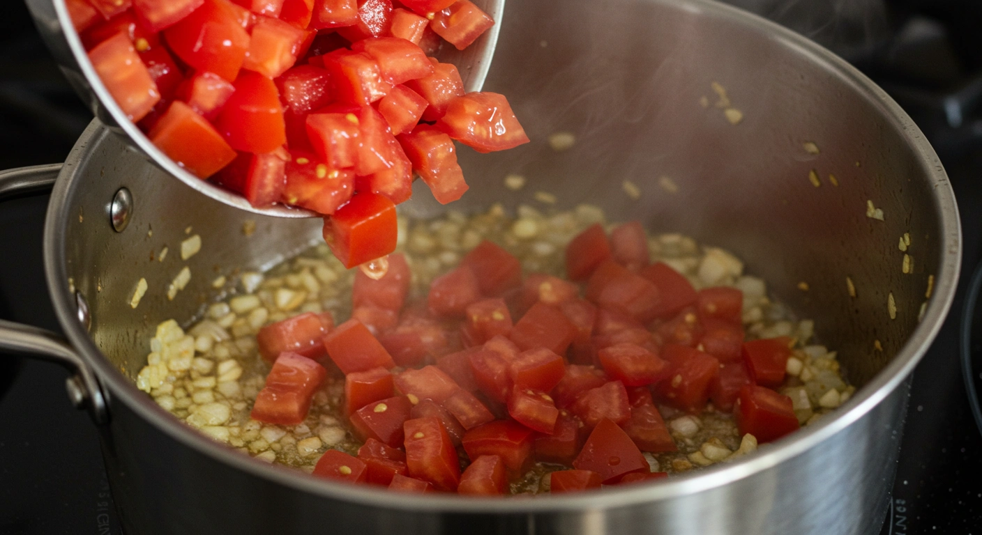 Creamy Tomato Spinach Orzo Soup