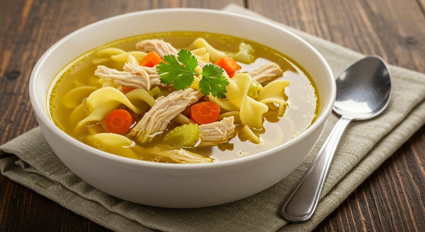 Ginger Chicken Noodle Soup