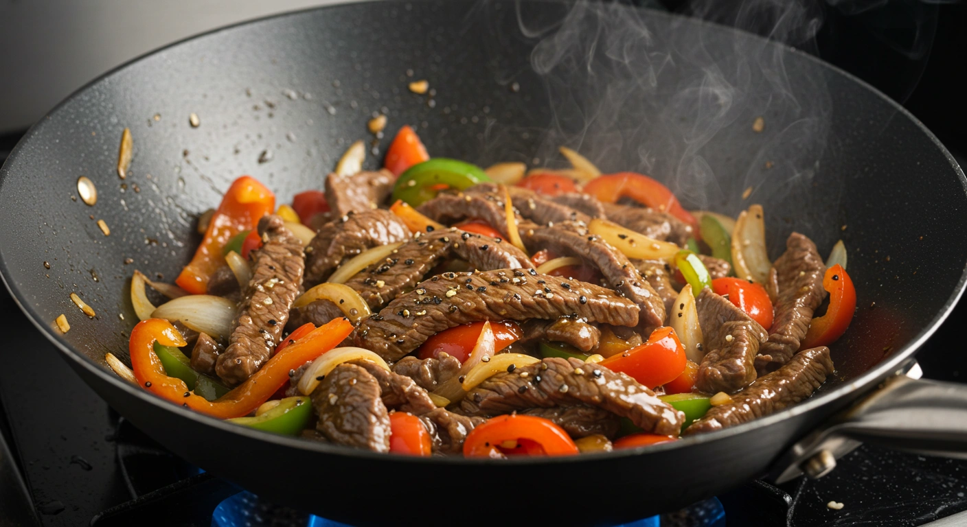 Chinese Black Pepper Beef